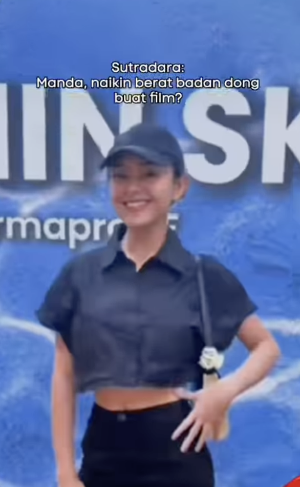 Penampilan lama Amanda Manopo